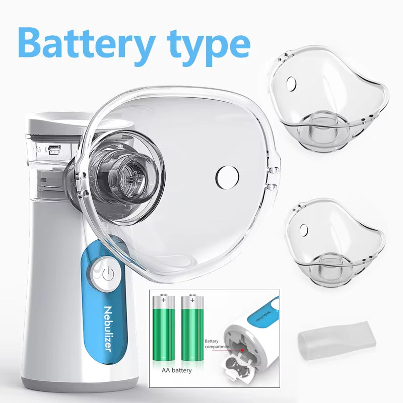 Woho Mart™ BreatheMate – Portable Nebulizer