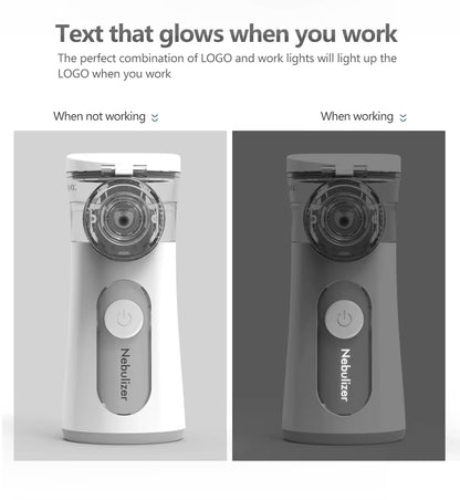 Woho Mart™ BreatheMate – Portable Nebulizer