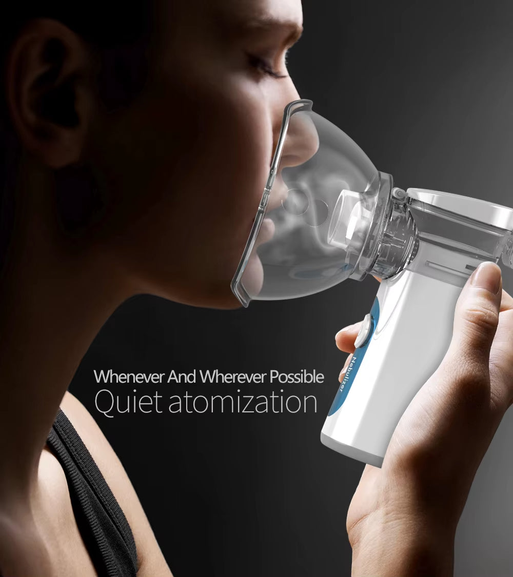 Woho Mart™ BreatheMate – Portable Nebulizer