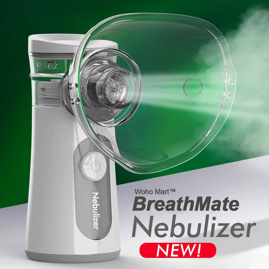 Woho Mart™ BreatheMate – Portable Nebulizer